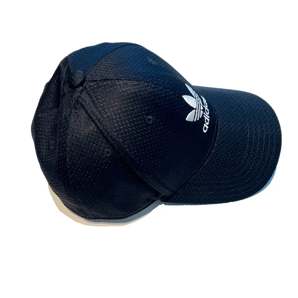 ADIDAS Men's Original Zig Stretch Fit Baseball Golf Cap Hat Black Size S/M